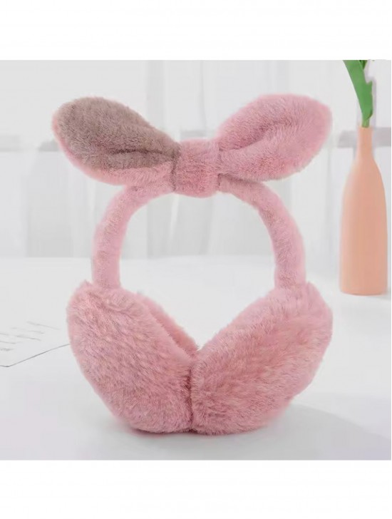 Bunny Ear Plush Earmuff